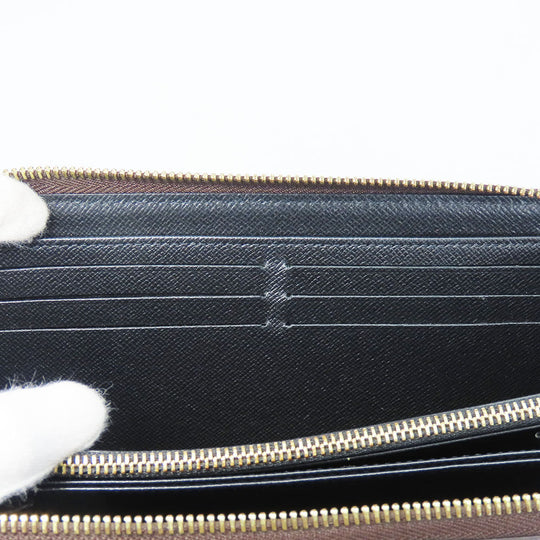 LOUIS VUITTON Long Wallet Purse M69353 Monogram Giant Reverse Brown Zippy wallet Women(Unisex) Used Authentic