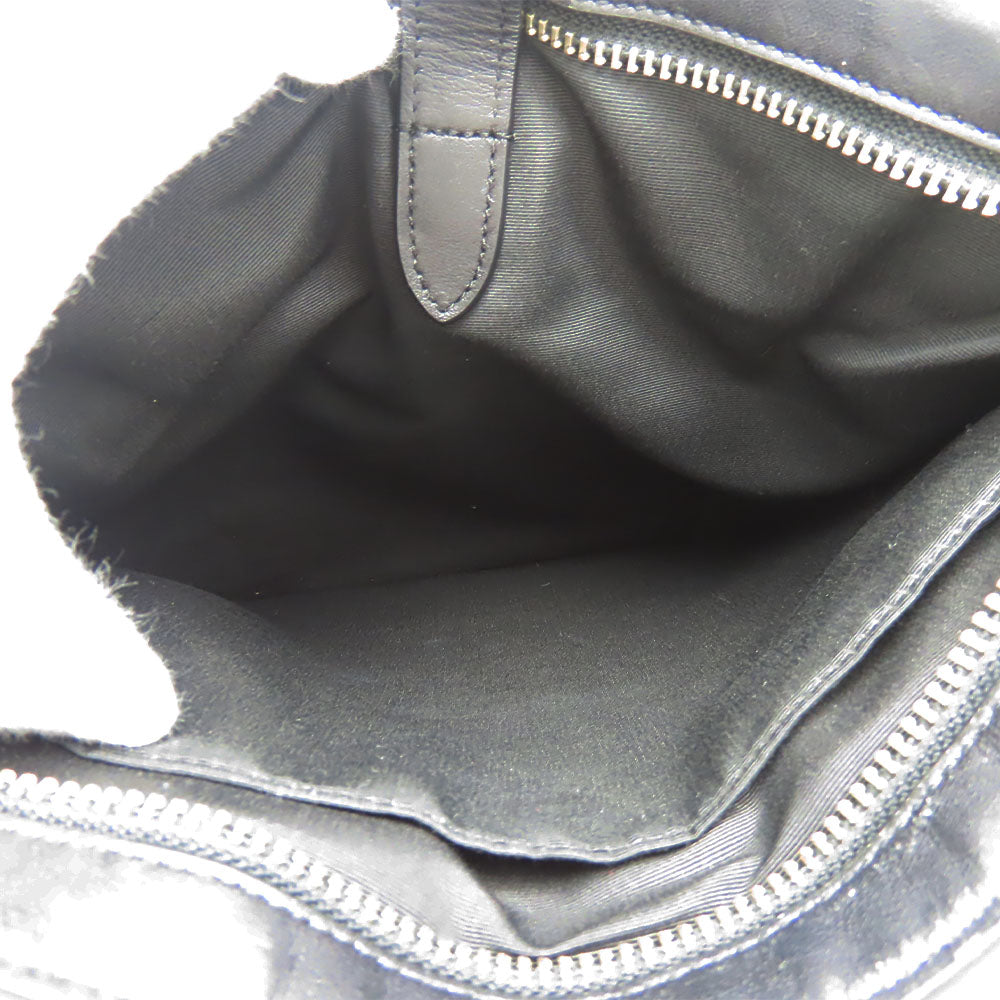 COACH Shoulder Bag F54781 PVC, Leather black Signature mens Used Authentic