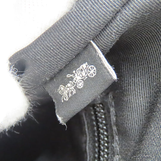 COACH Shoulder Bag F54781 PVC, Leather black Signature mens Used Authentic