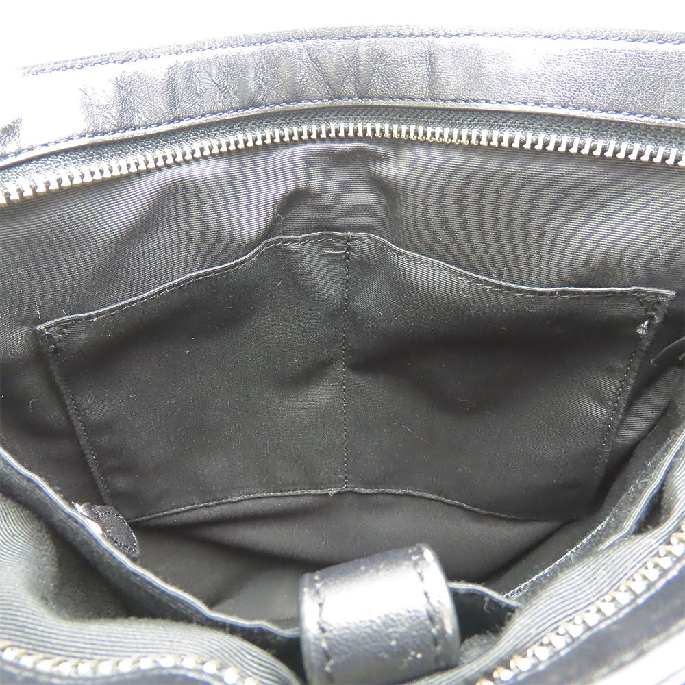 COACH Shoulder Bag F54781 PVC, Leather black Signature mens Used Authentic