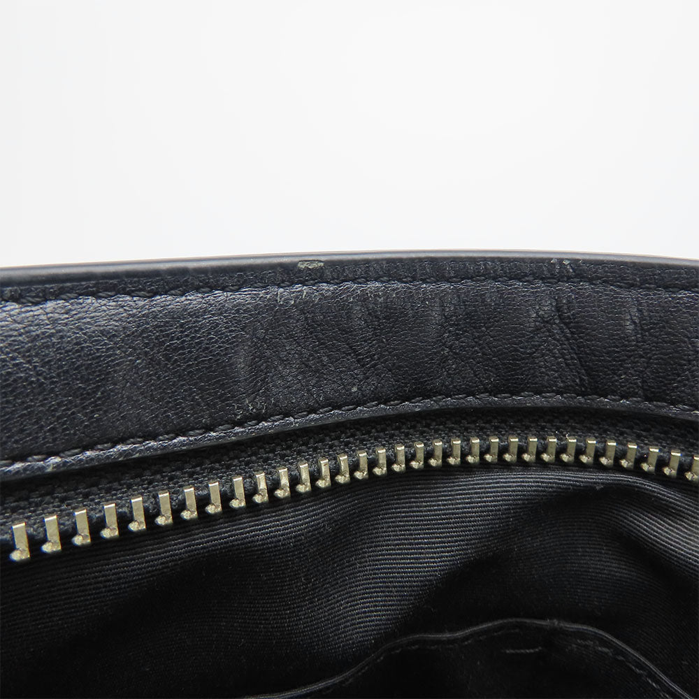 COACH Shoulder Bag F54781 PVC, Leather black Signature mens Used Authentic