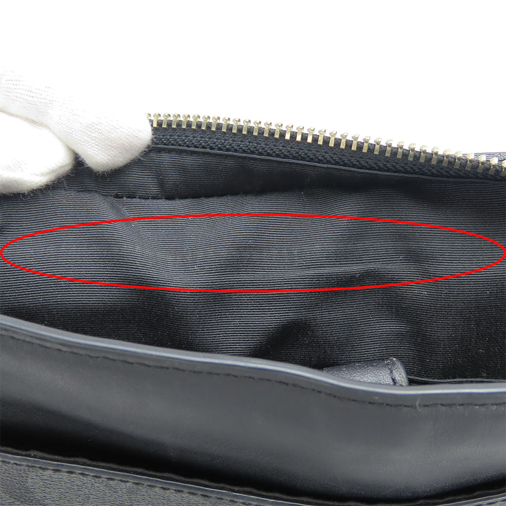 COACH Shoulder Bag F54781 PVC, Leather black Signature mens Used Authentic