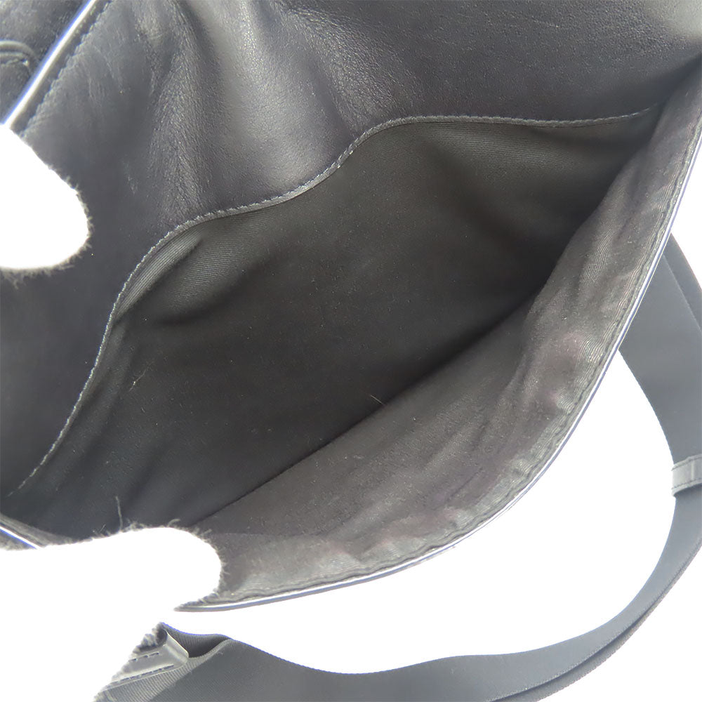 COACH Shoulder Bag F54781 PVC, Leather black Signature mens Used Authentic