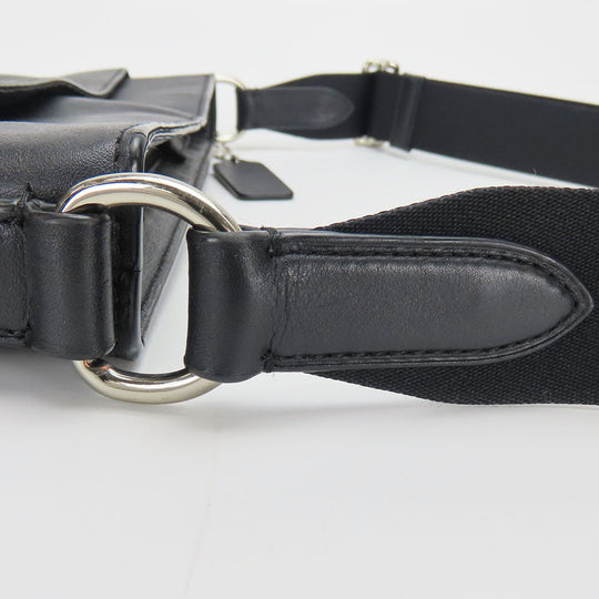 COACH Shoulder Bag F54781 PVC, Leather black Signature mens Used Authentic