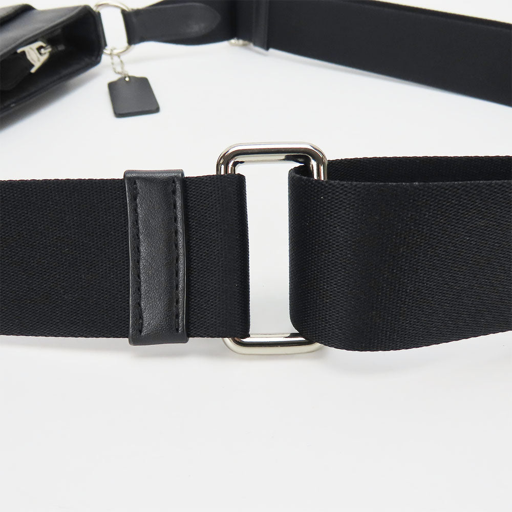 COACH Shoulder Bag F54781 PVC, Leather black Signature mens Used Authentic