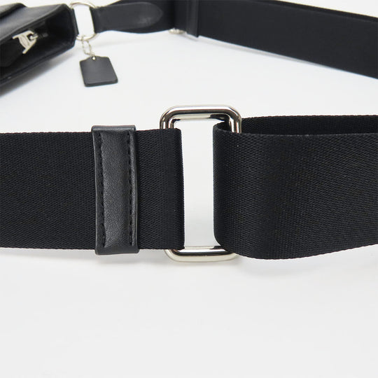 COACH Shoulder Bag F54781 PVC, Leather black Signature mens Used Authentic