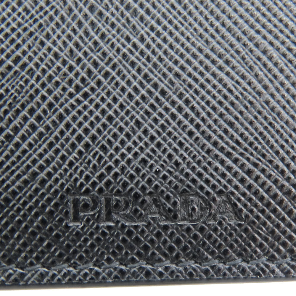 PRADA Long Wallet Purse 1MH132 Safiano black