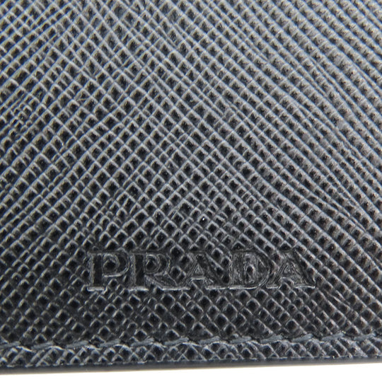 PRADA Long Wallet Purse 1MH132 Safiano black