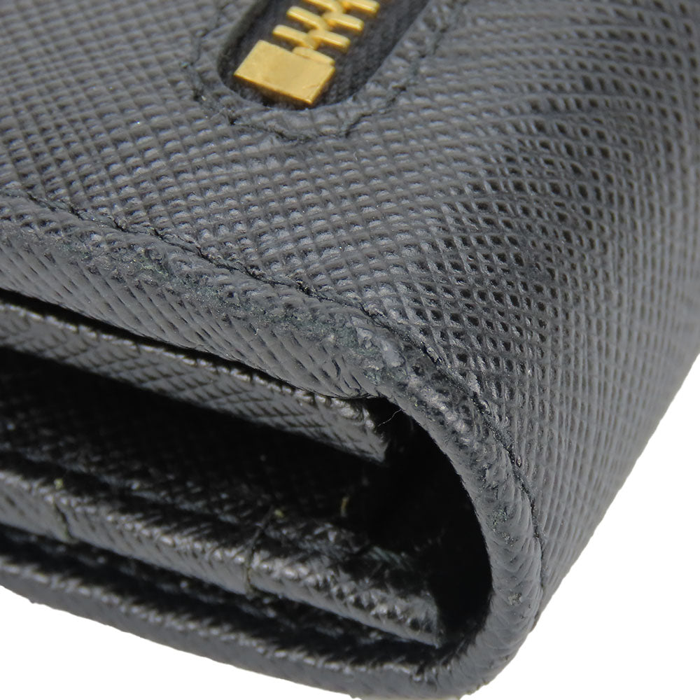 PRADA Long Wallet Purse 1MH132 Safiano black
