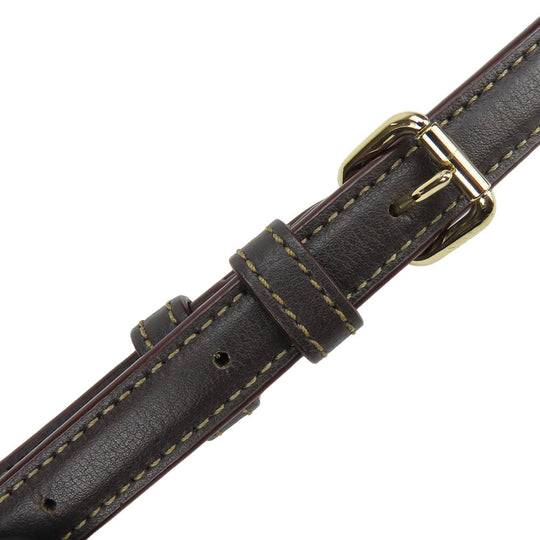 COACH Shoulder Bag F58285 Canvas, Leather Brown Signature Women Used Authentic