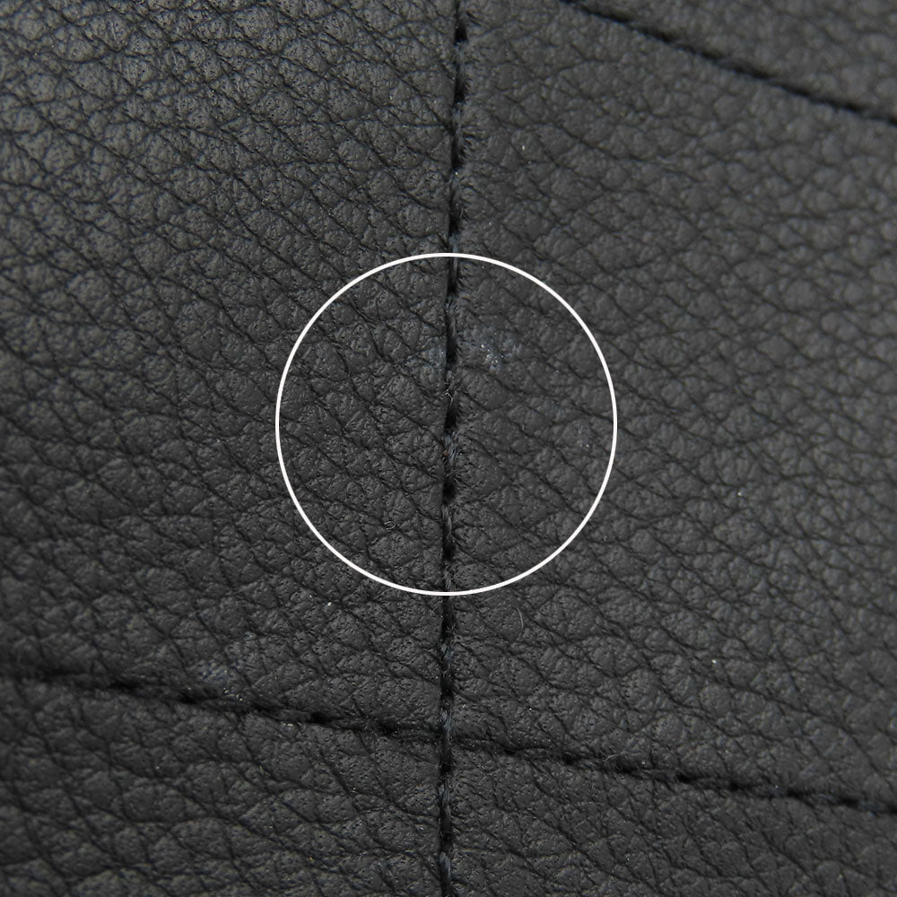 CHANEL Handbag AS0355 Calfskin black Matrasse Small shopping bags Women Used Authentic