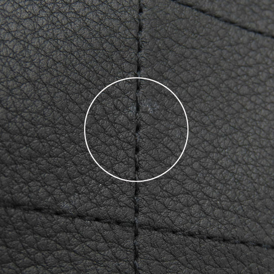 CHANEL Handbag AS0355 Calfskin black Matrasse Small shopping bags Women Used Authentic