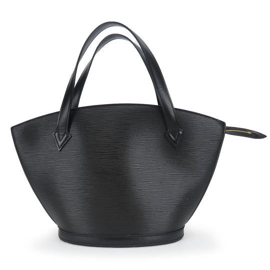 LOUIS VUITTON Handbag M52272 Epi Leather black Sun jack Women Used Authentic