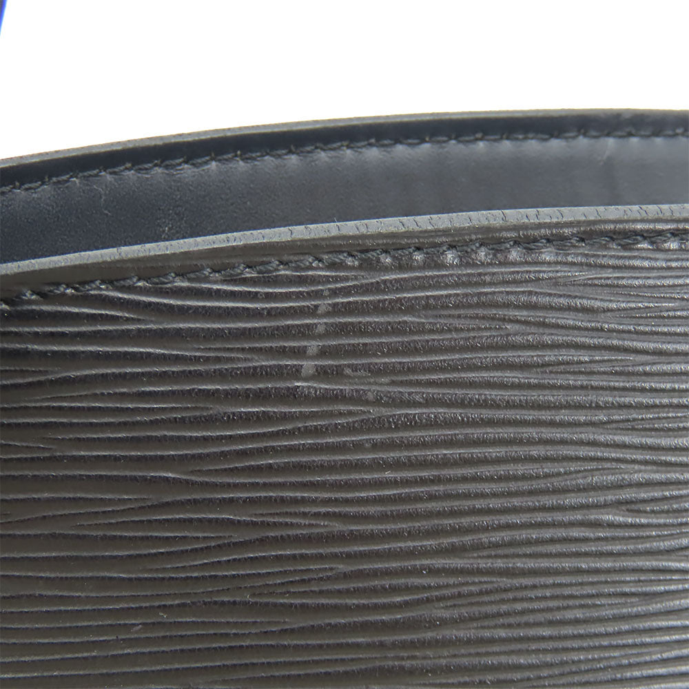 LOUIS VUITTON Handbag M52272 Epi Leather black Sun jack Women Used Authentic