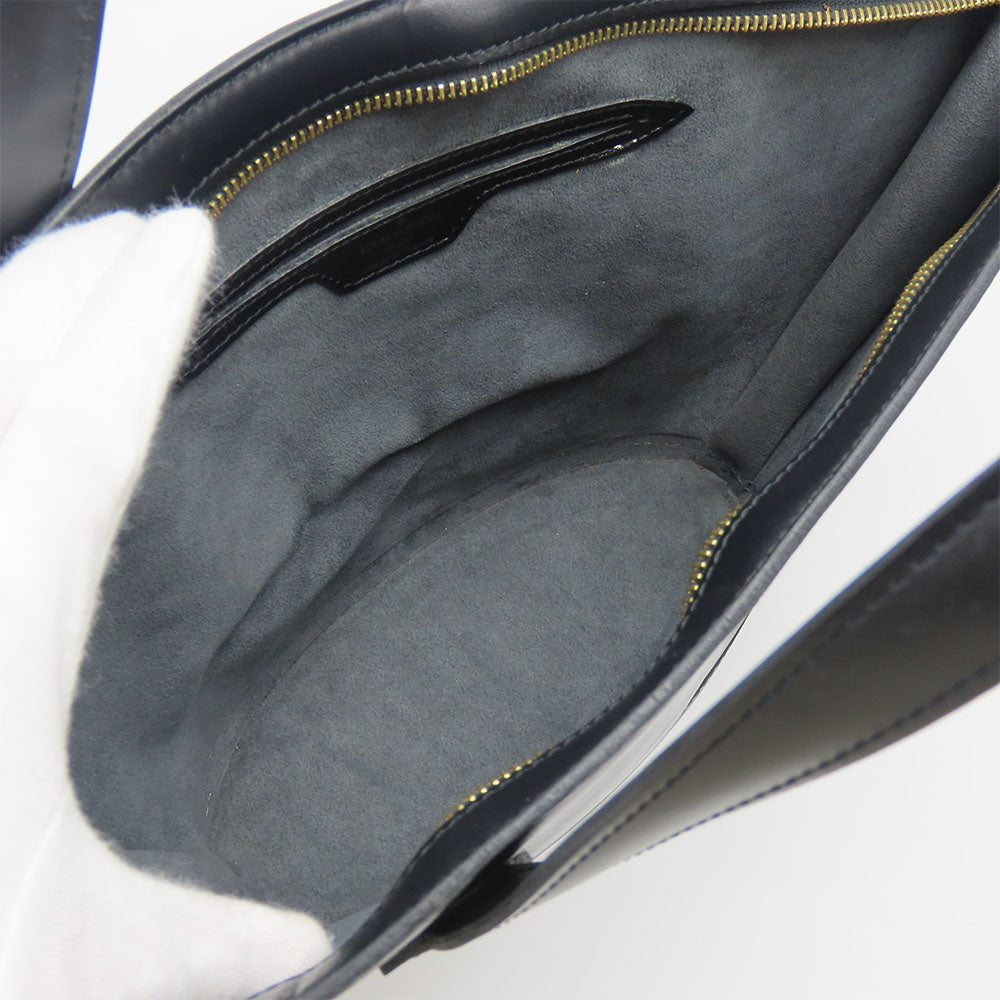 LOUIS VUITTON Handbag M52272 Epi Leather black Sun jack Women Used Authentic