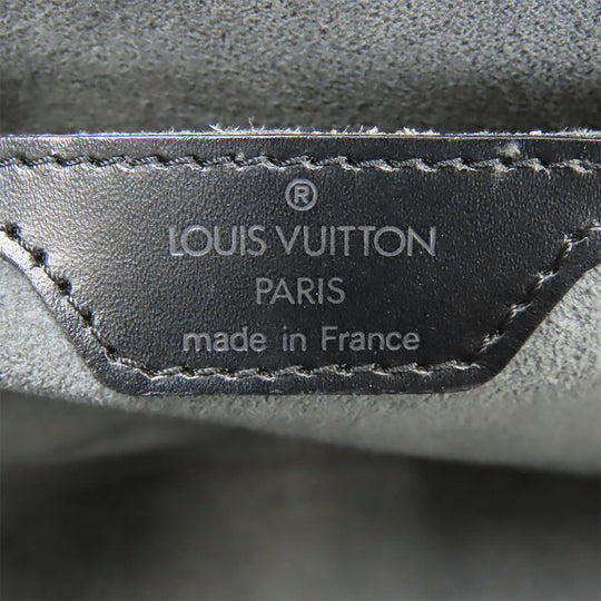 LOUIS VUITTON Handbag M52272 Epi Leather black Sun jack Women Used Authentic