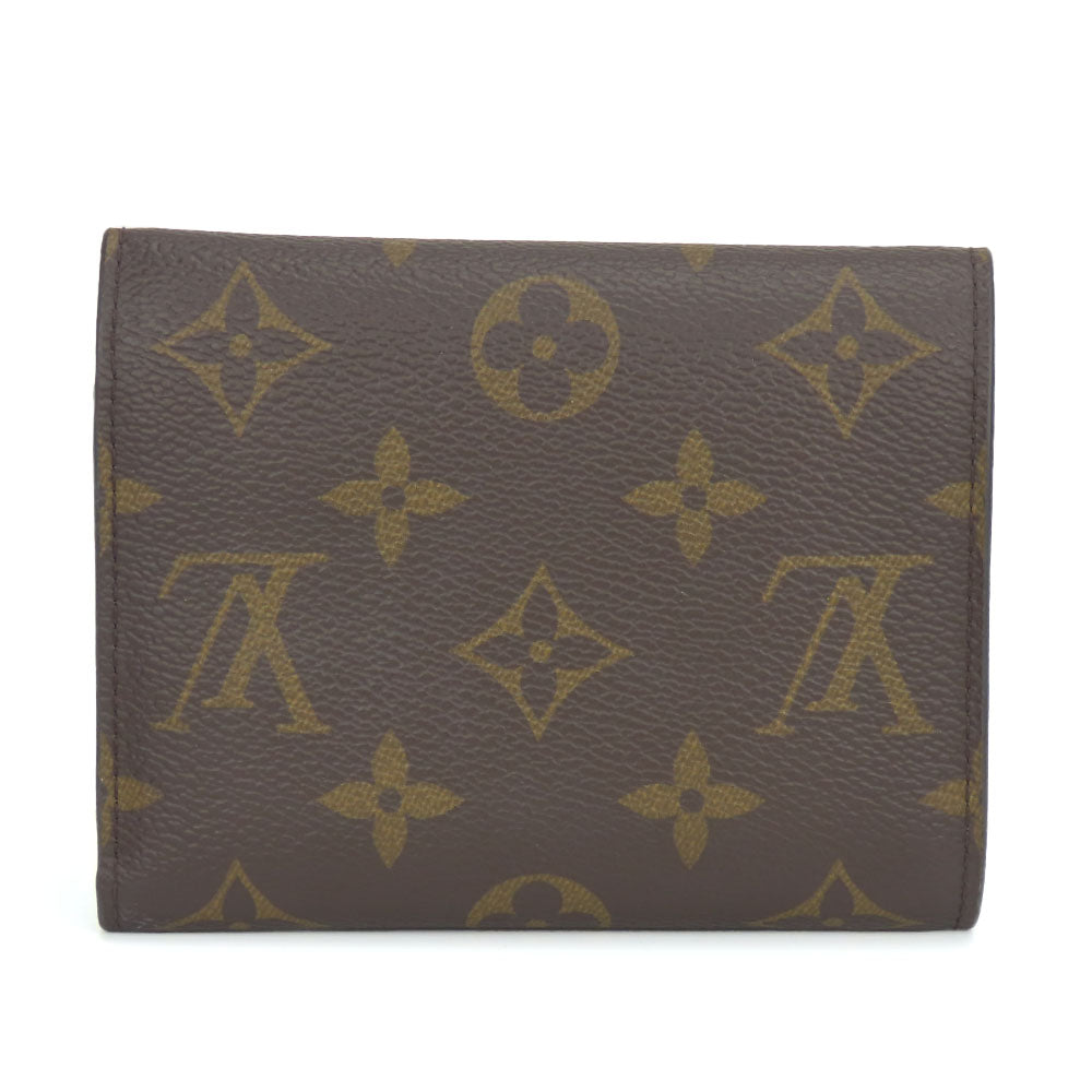 LOUIS VUITTON Tri-fold wallet M62472 Monogram Brown Portefeuille Victorine