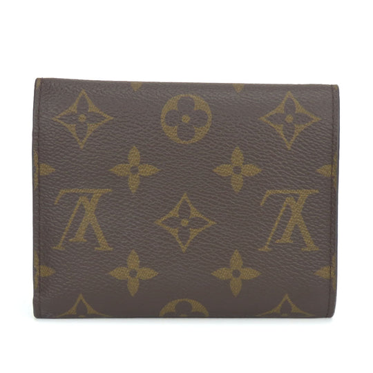 LOUIS VUITTON Tri-fold wallet M62472 Monogram Brown Portefeuille Victorine