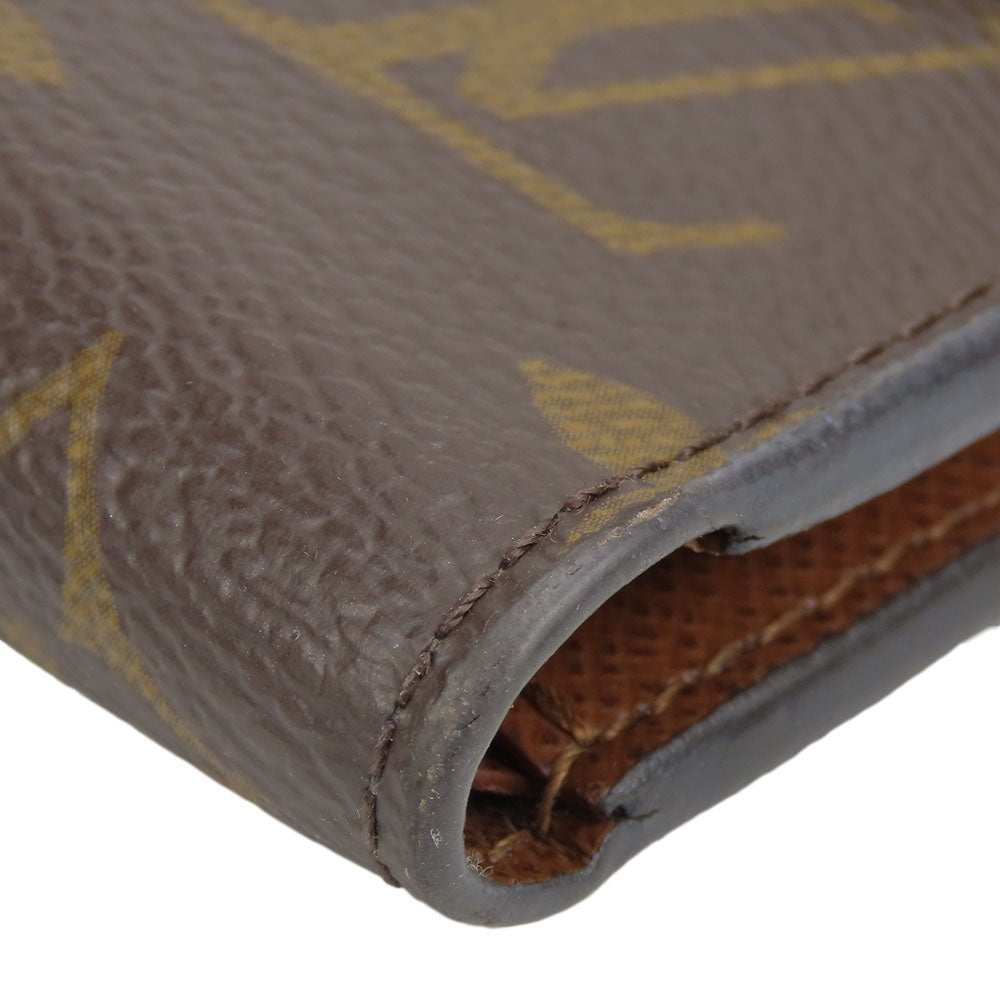 LOUIS VUITTON Tri-fold wallet M62472 Monogram Brown Portefeuille Victorine