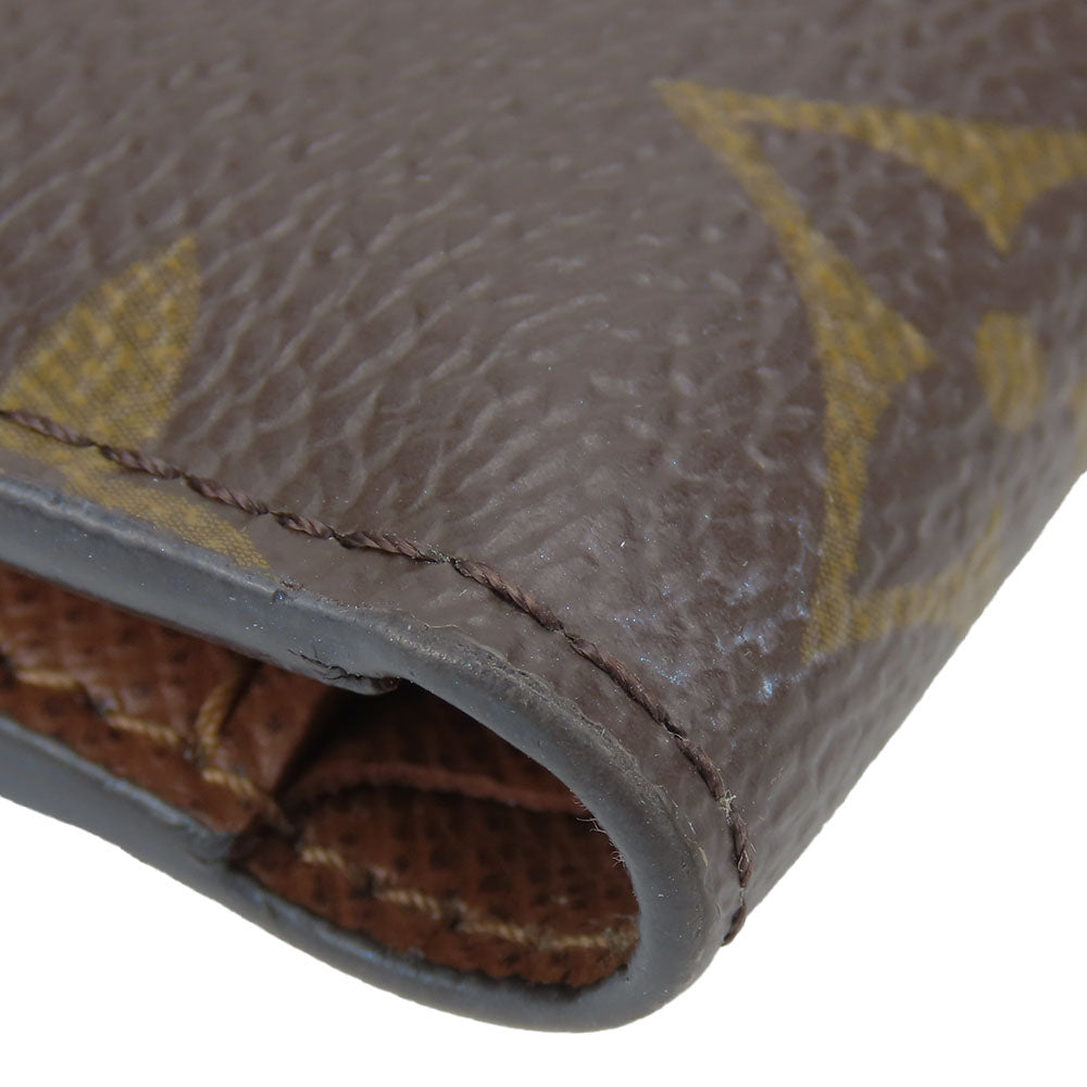 LOUIS VUITTON Tri-fold wallet M62472 Monogram Brown Portefeuille Victorine