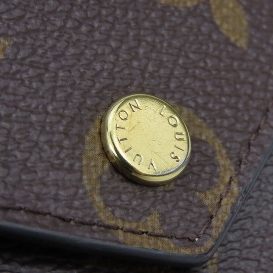 LOUIS VUITTON Tri-fold wallet M62472 Monogram Brown Portefeuille Victorine