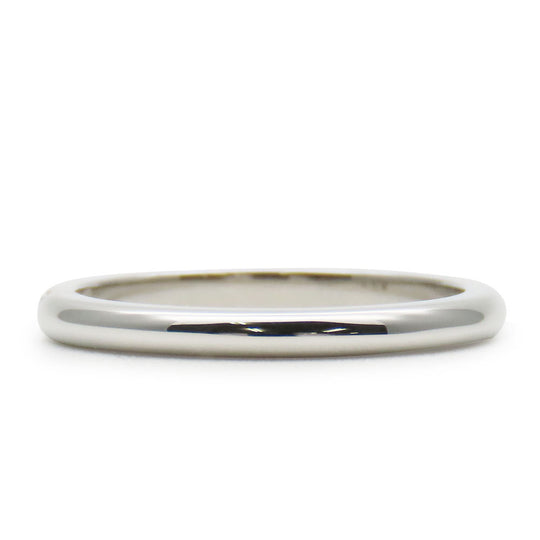 TIFFANY&Co. Ring Pt950Platinum, Diamond Platinum Classic band Women Used Authentic