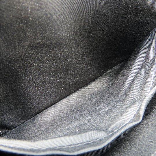 COACH Shoulder Bag C9926 Leather, PVC coated canvas black Signature Mini Jamie Women Used Authentic