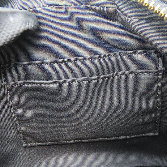 COACH Shoulder Bag C9926 Leather, PVC coated canvas black Signature Mini Jamie Women Used Authentic