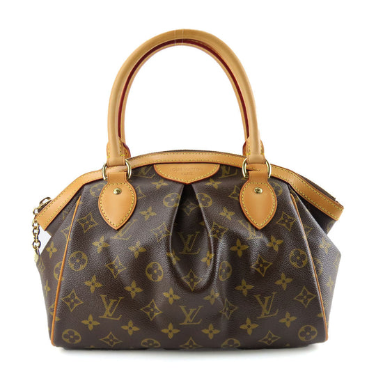 LOUIS VUITTON Handbag M40144 Monogram Brown Tivoli PM Women Used Authentic