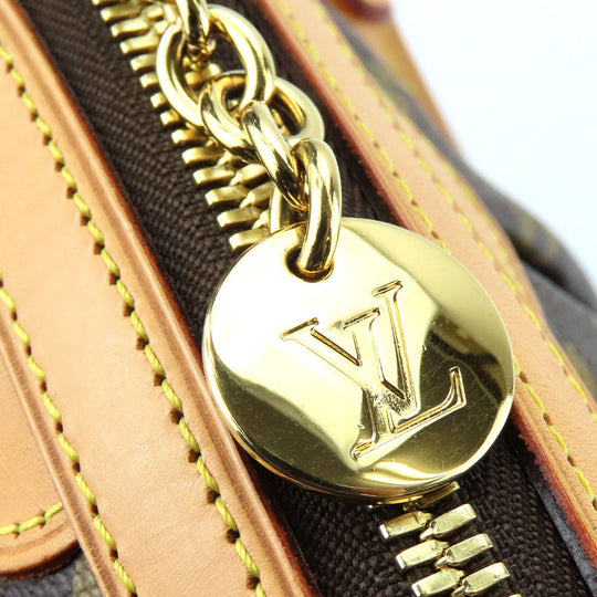 LOUIS VUITTON Handbag M40144 Monogram Brown Tivoli PM Women Used Authentic