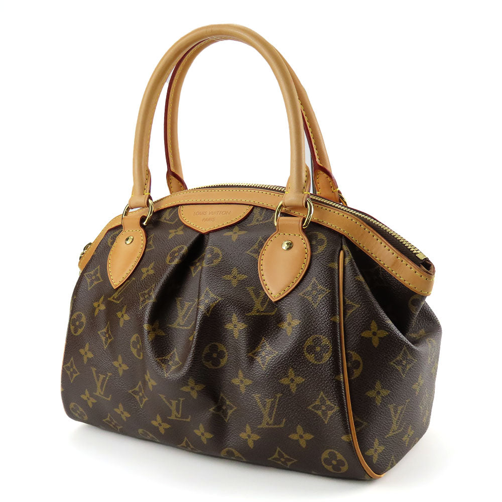LOUIS VUITTON Handbag M40144 Monogram Brown Tivoli PM Women Used Authentic