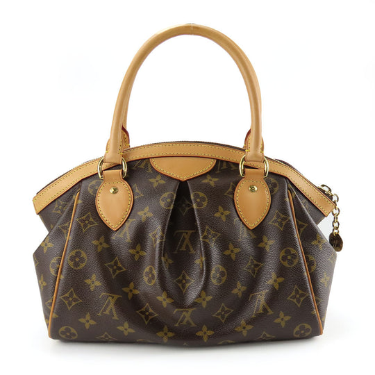 LOUIS VUITTON Handbag M40144 Monogram Brown Tivoli PM Women Used Authentic