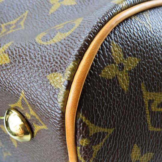 LOUIS VUITTON Handbag M40144 Monogram Brown Tivoli PM Women Used Authentic