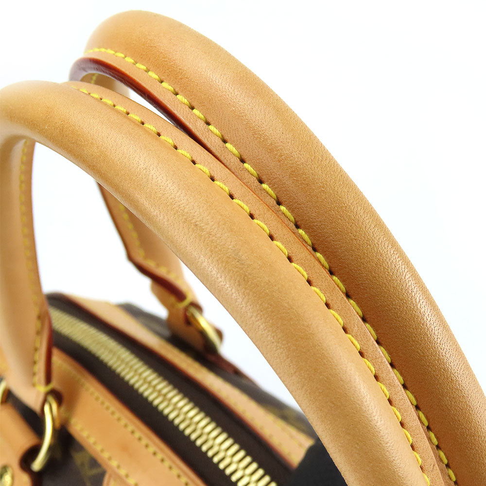 LOUIS VUITTON Handbag M40144 Monogram Brown Tivoli PM Women Used Authentic