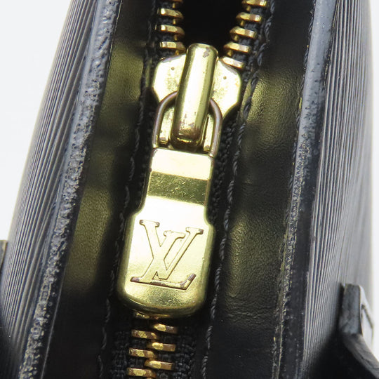 LOUIS VUITTON Tote Bag M52272 Epi Leather black Sun jack Women Used Authentic