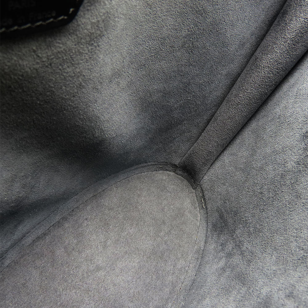 LOUIS VUITTON Tote Bag M52272 Epi Leather black Sun jack Women Used Authentic