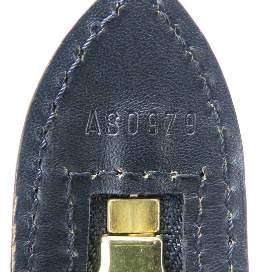 LOUIS VUITTON Tote Bag M52272 Epi Leather black Sun jack Women Used Authentic