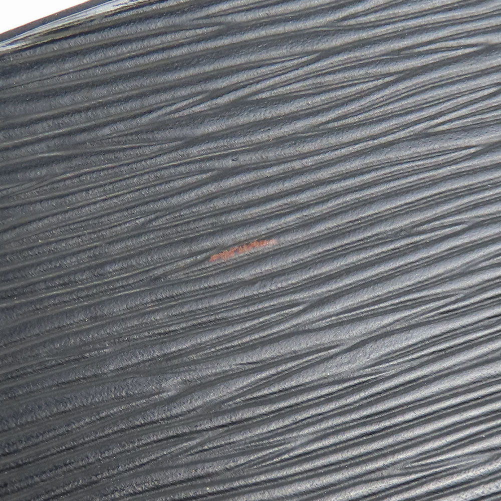 LOUIS VUITTON Tote Bag M52272 Epi Leather black Sun jack Women Used Authentic