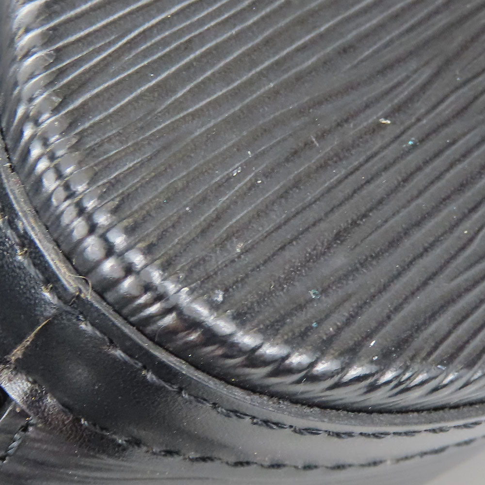 LOUIS VUITTON Tote Bag M52272 Epi Leather black Sun jack Women Used Authentic