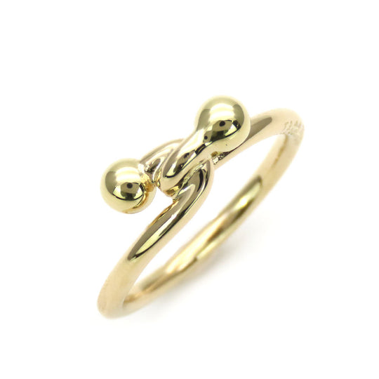 TIFFANY&Co. Ring K18 yellow gold Yellow Gold Love knot Women Used Authentic