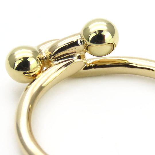 TIFFANY&Co. Ring K18 yellow gold Yellow Gold Love knot Women Used Authentic