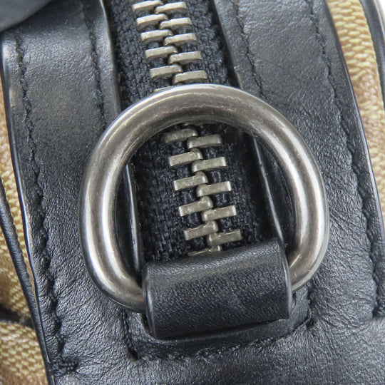 COACH Shoulder Bag F50715 PVC, Leather beige mens Used Authentic