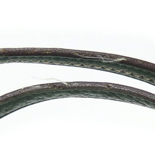 COACH Tote Bag F23297 Canvas, Leather green Women Used Authentic