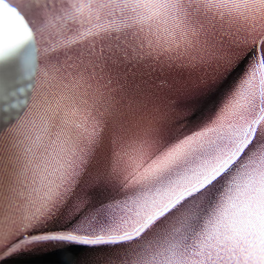 COACH Shoulder Bag CE871 leather black Women Used Authentic