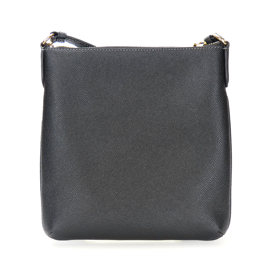 COACH Shoulder Bag CE871 leather black Women Used Authentic