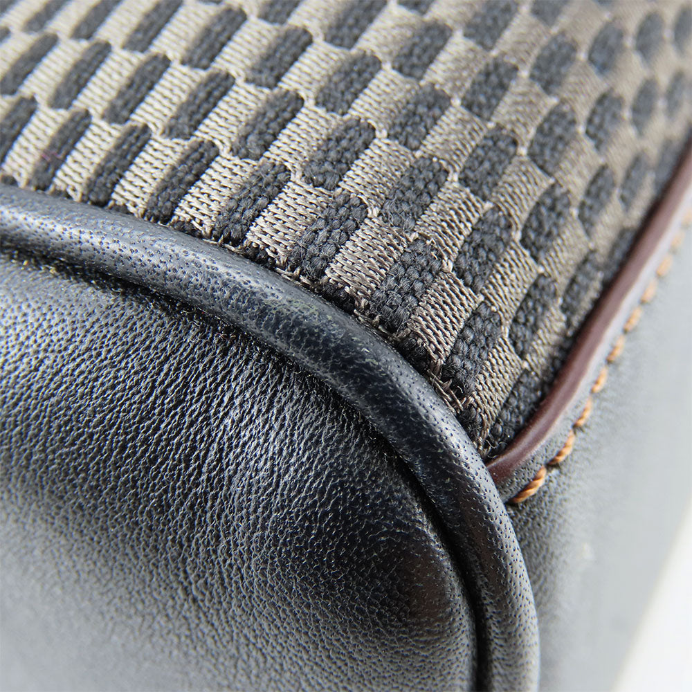 COACH Handbag F57242 Leather, Canvas black Women Used Authentic