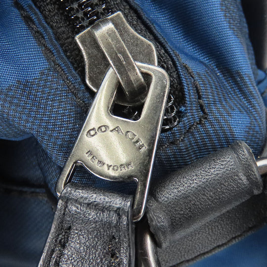 COACH Shoulder Bag F71662 Nylon blue