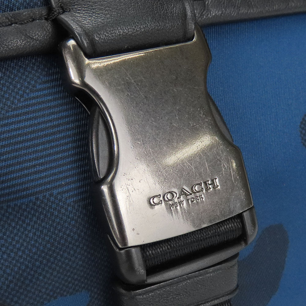 COACH Shoulder Bag F71662 Nylon blue