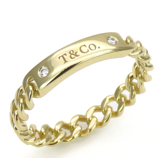 TIFFANY&Co. Ring K18 yellow gold Yellow Gold micro link