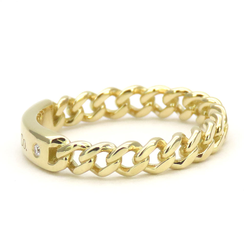 TIFFANY&Co. Ring K18 yellow gold Yellow Gold micro link